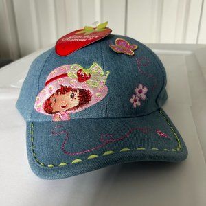Strawberry Shortcake Vintage Denim Girl's Hat New With Tags 2004